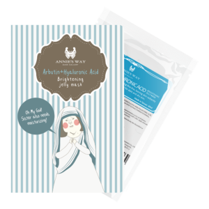 Annie's Way Arbutin + Hyaluronic Acid Brightening Jelly Mask 40ml