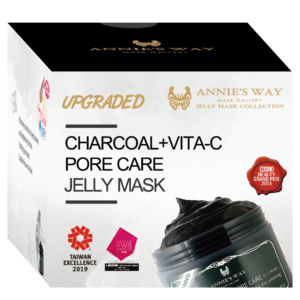 Annie's Way Charcoal + Vita-C Pore Care Jelly Mask 250ml