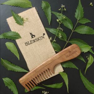 Isle Of Skin Neem Comb - With Handle